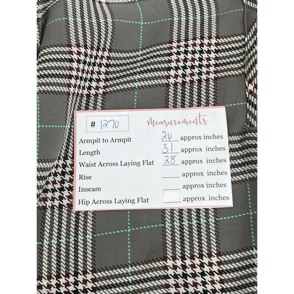 Torrid Harper Gray Plaid A-line Lightweight 3/4" Sleeves V-neck Blouse Size 3 - Picture 9 of 9
